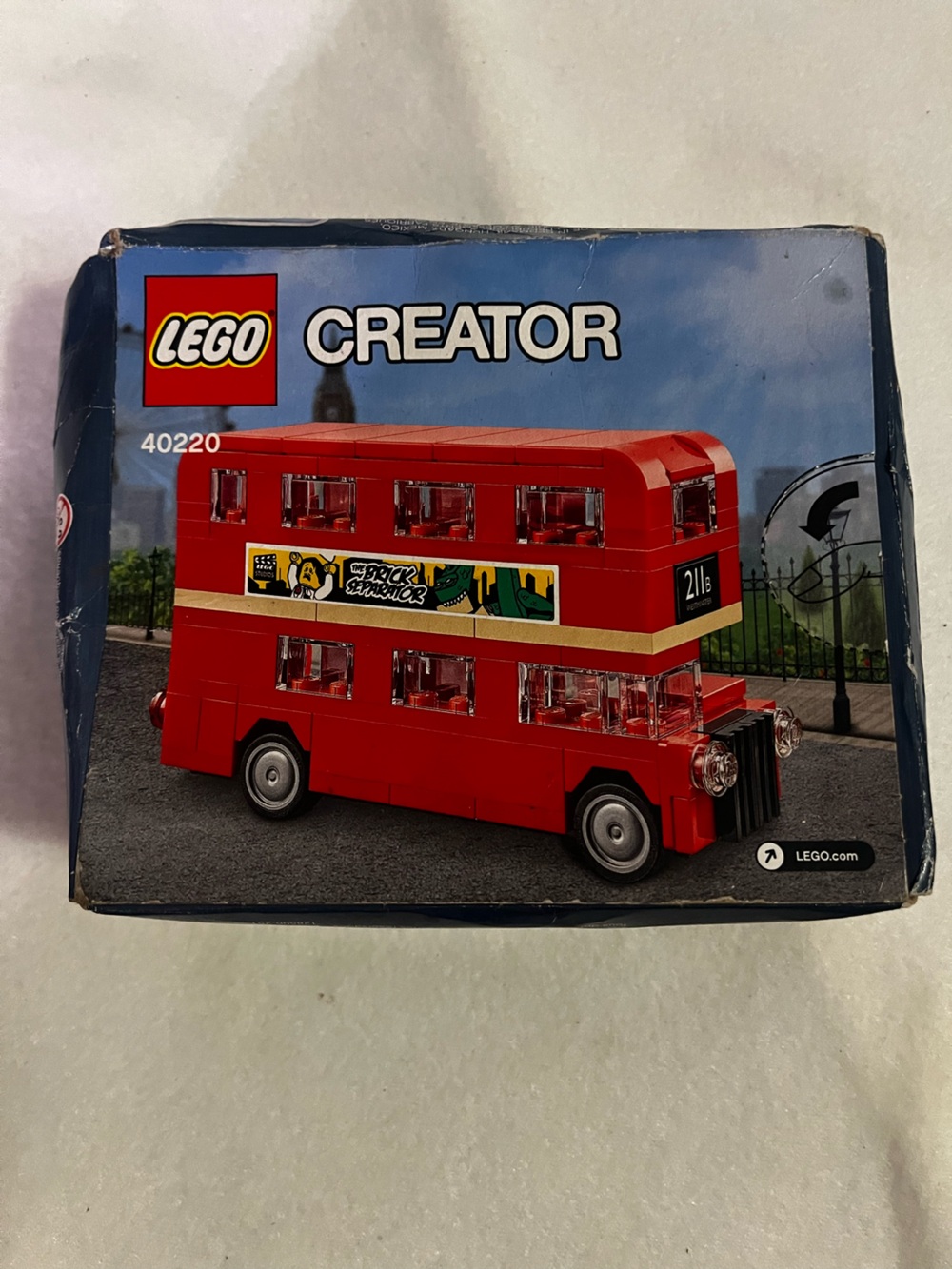 NIB LEGO Creator Mini London Bus 40220 Red Double Decker Set